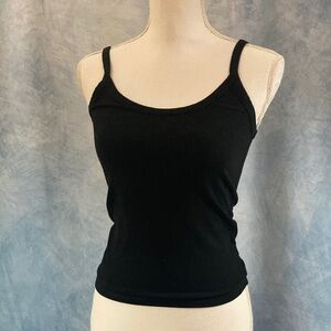 🌟3for$15🌟 Forever 21 Classic Black Camisole Size Small Straps Not Adjustable